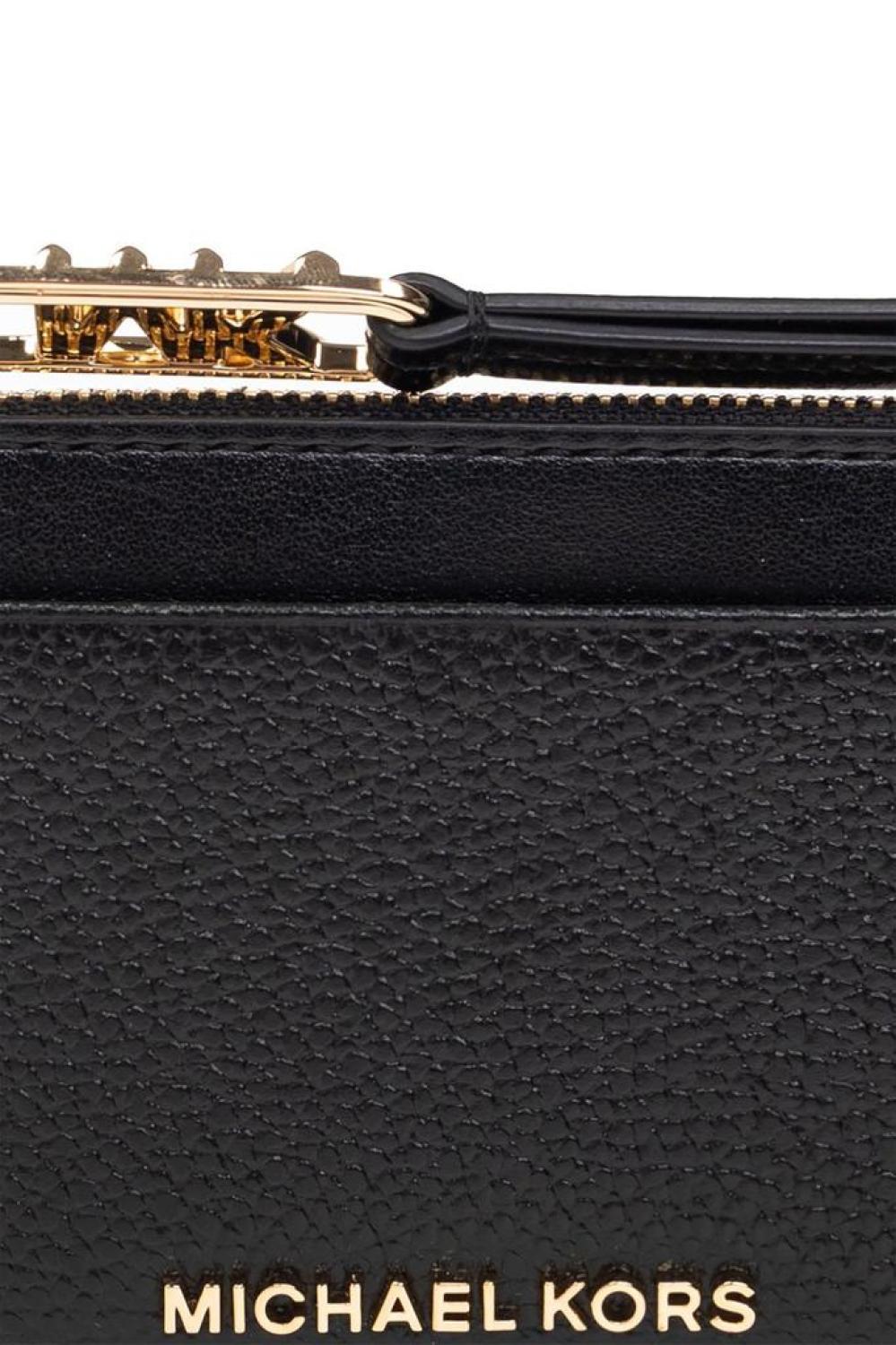 Michael Michael Kors Logo Lettering Zipped Wallet