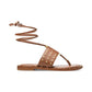 Women's Jagger Ankle-Tie Studded Flat Sandals