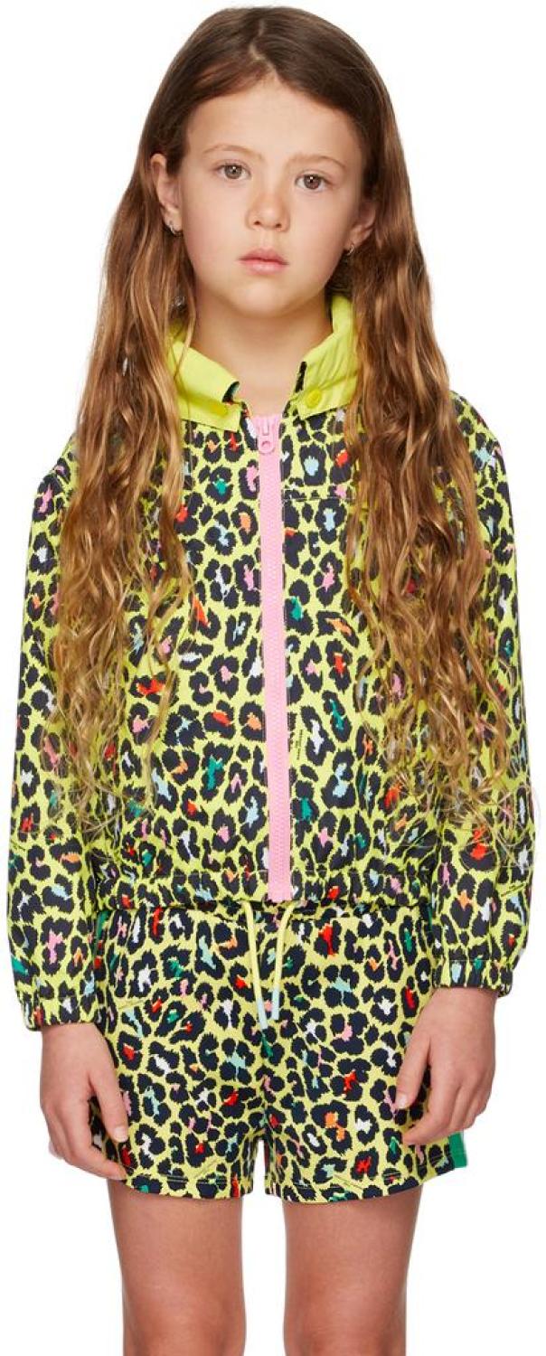 Kids Yellow Cheetah Jacket