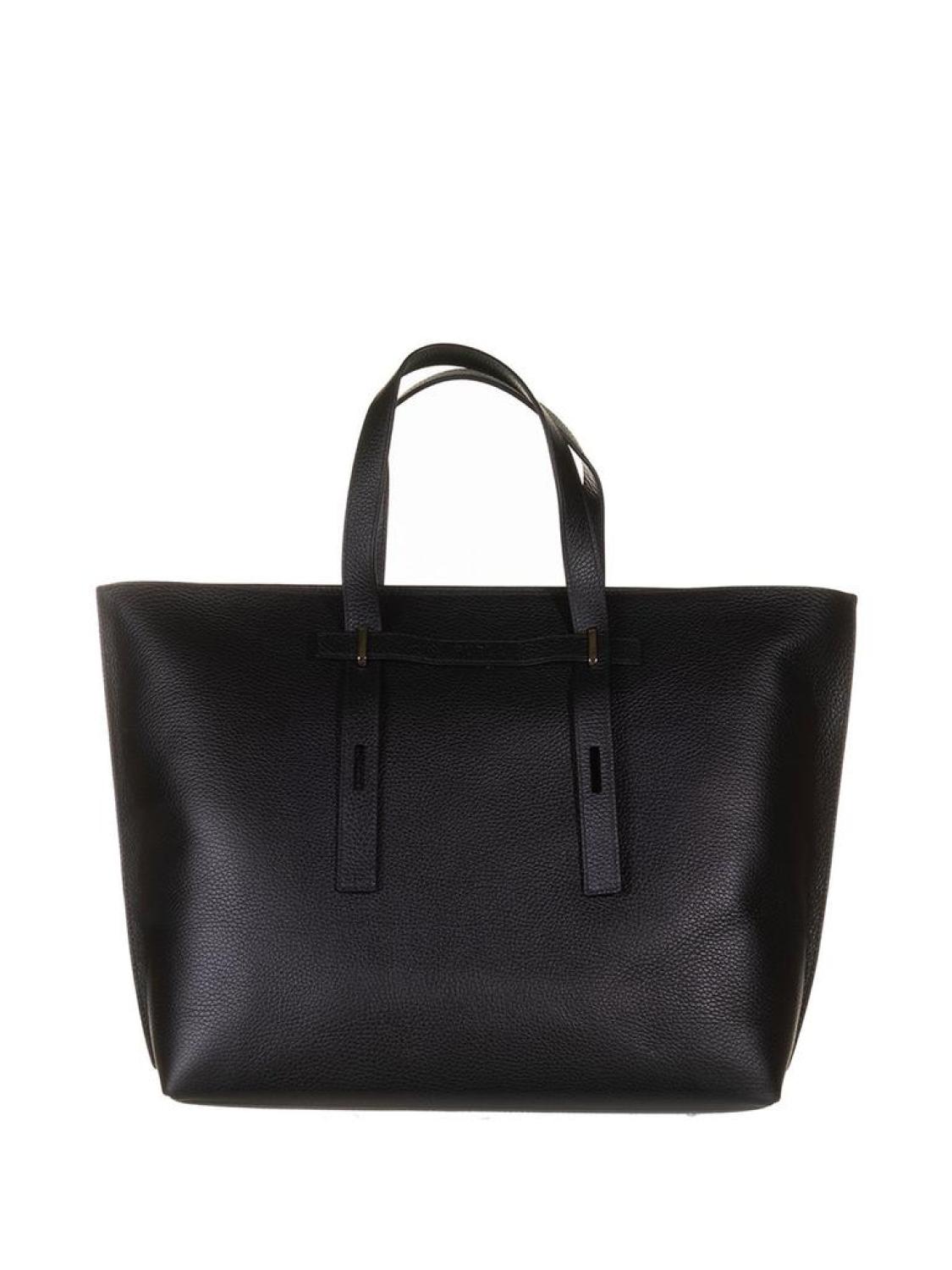 Furla Giove Logo Debossed Shopping Bag