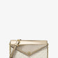 Jet Set Travel Small Signature Logo Clutch Crossbody Bag