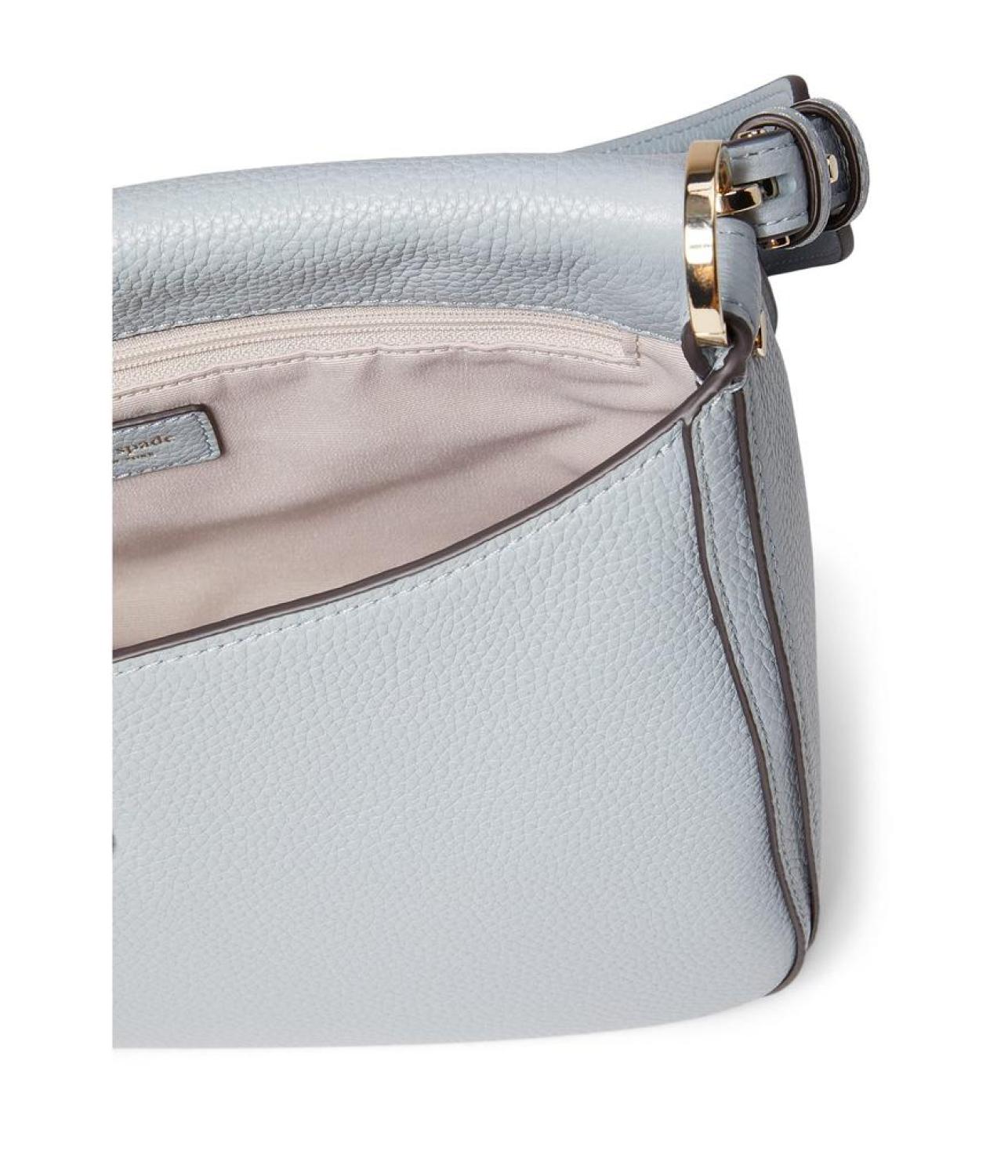 New Core Pebble Pebbled Leather Medium Convertible Flap Shoulder Bag