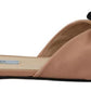 Prada  Leather Sandals Slip On Flats Women's Shoes