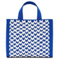 Manhattan Modernist Hearts Knit Jacquard Small Tote