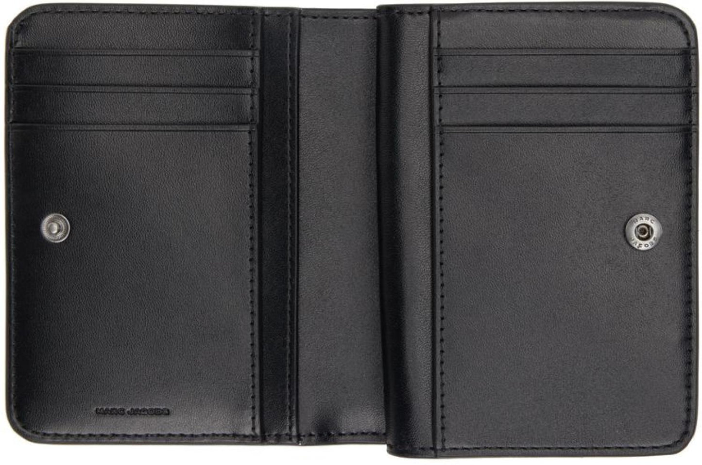 Black 'The J Marc Mini Compact' Wallet