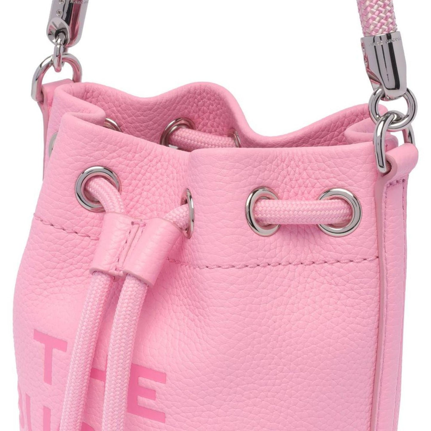 Marc Jacobs Logo Embossed Mini Bucket Bag