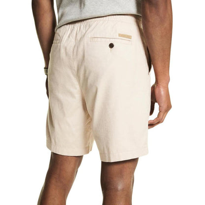 Mens Regular Fit 8" Inseam Khaki Shorts