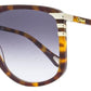 Chloe Women's Pilot Sunglasses CH0104S 004 Havana/Gold 62mm