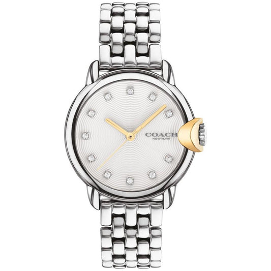 Women's Arden Silver-Tone Stainless Steel Bracelet Watch