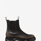 Dupree Logo and Leather Boot