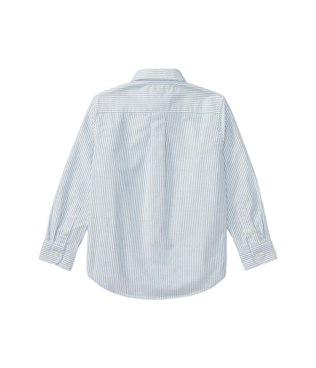 Striped Cotton Oxford Shirt (Little Kids)