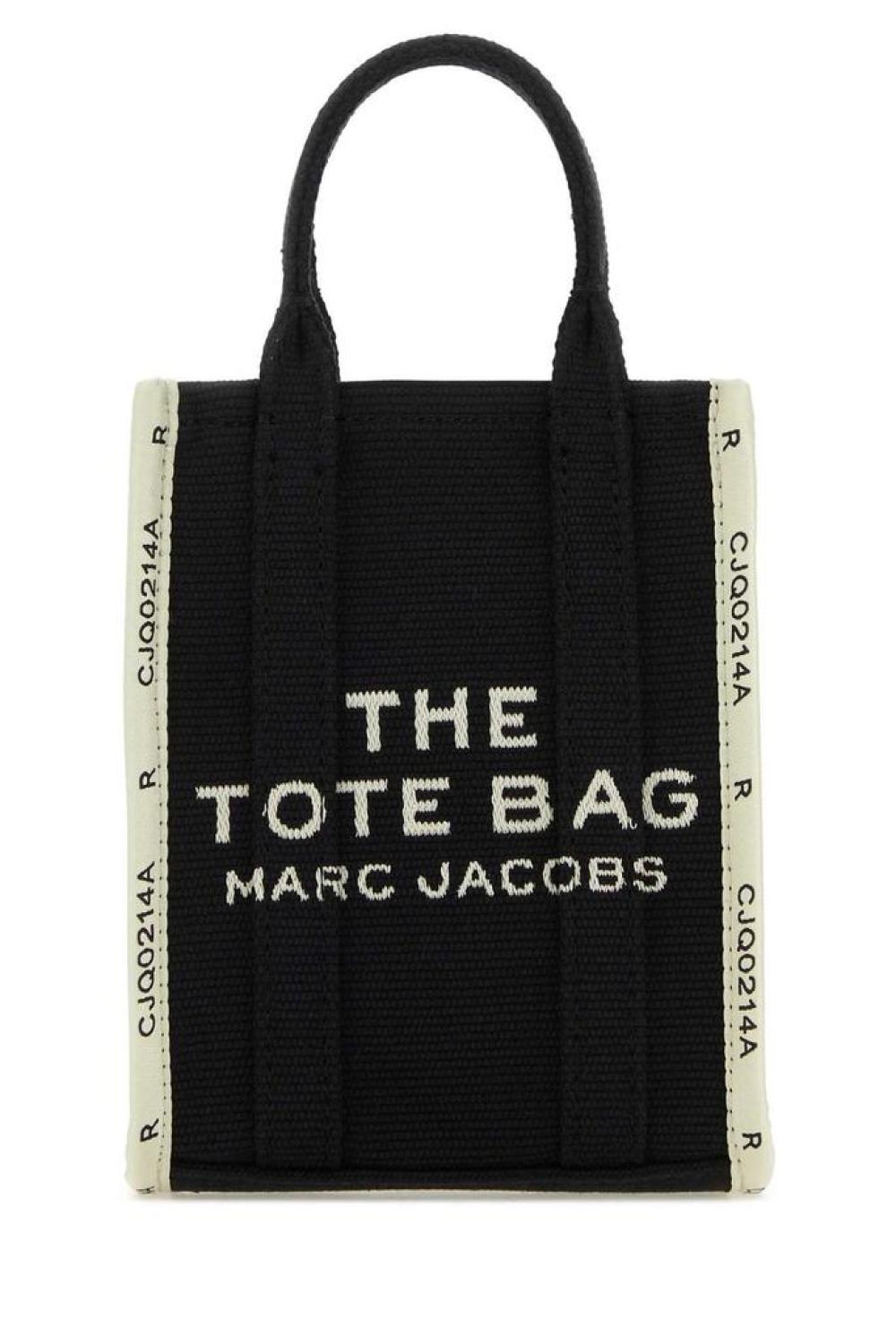 Marc Jacobs Logo Embroidered Tote Bag