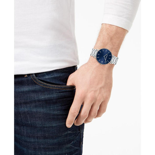 Men's Charles Stainless Steel Bracelet Watch 41mm