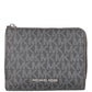 Michael Michael Kors Logo Plaque Zip-Up Wallet
