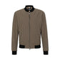 Men's Checked Slim-Fit Jacket