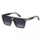 58MM Acetate Rectangular Sunglasses