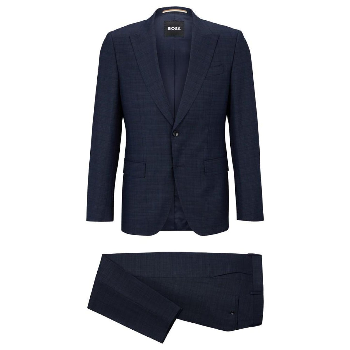 Men's Patterned Two-Piece Slim-Fit Suit