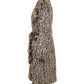 Michael Michael Kors Leopard Print Faux Fur Robe Coat