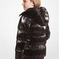 Quilted Ciré Puffer Jacket
