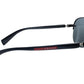 Prada Linea Rossa PS 56MS 1BO1A1 Pilot Sunglasses