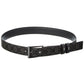 Gucci Reversible GG Supreme Canvas & Leather Belt