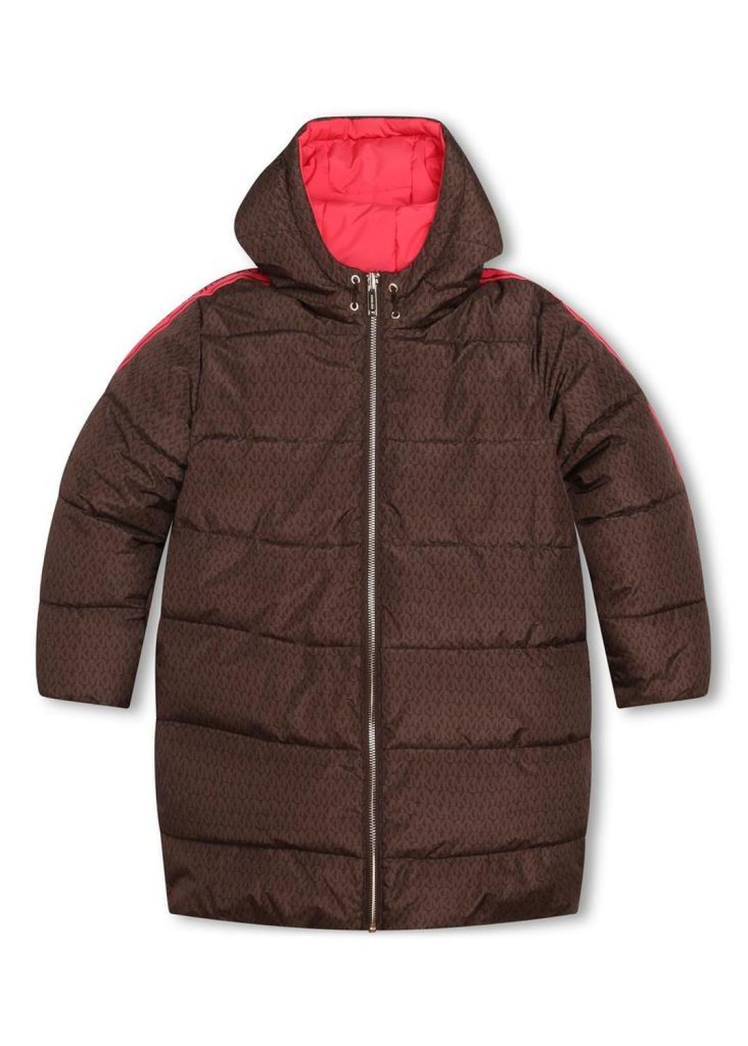 Michael Kors Kids Hooded Reversible Jacket