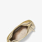 Jet Set Charm Small Metallic Pebbled Leather Pochette