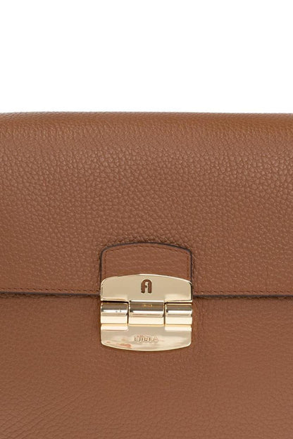 Furla Club 2 Logo Engraved Crossbody Bag