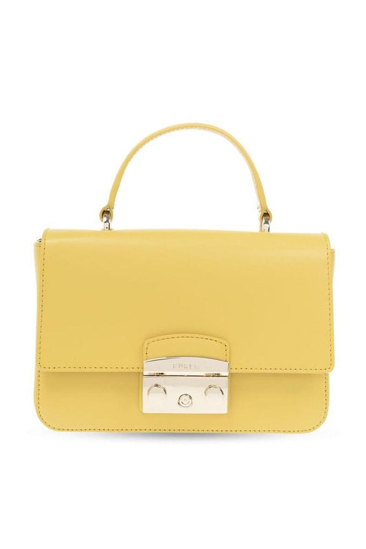Furla Metropolis Push-Lock Detailed Mini Top Handle Bag