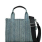 The Washed Monogram Denim Small Tote Bag