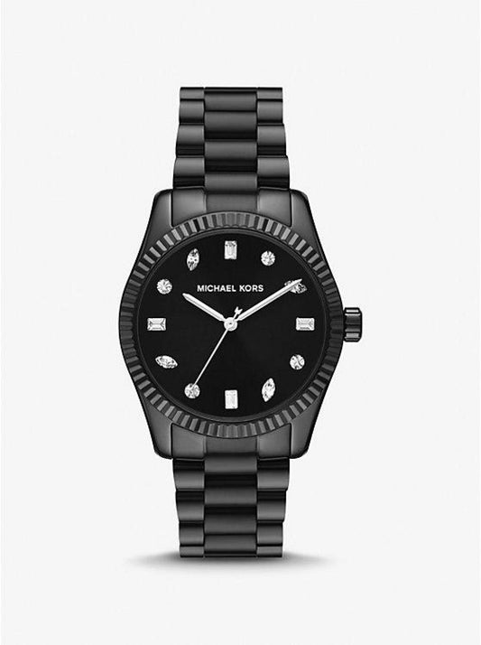 Lexington Pavé Black-Tone Watch