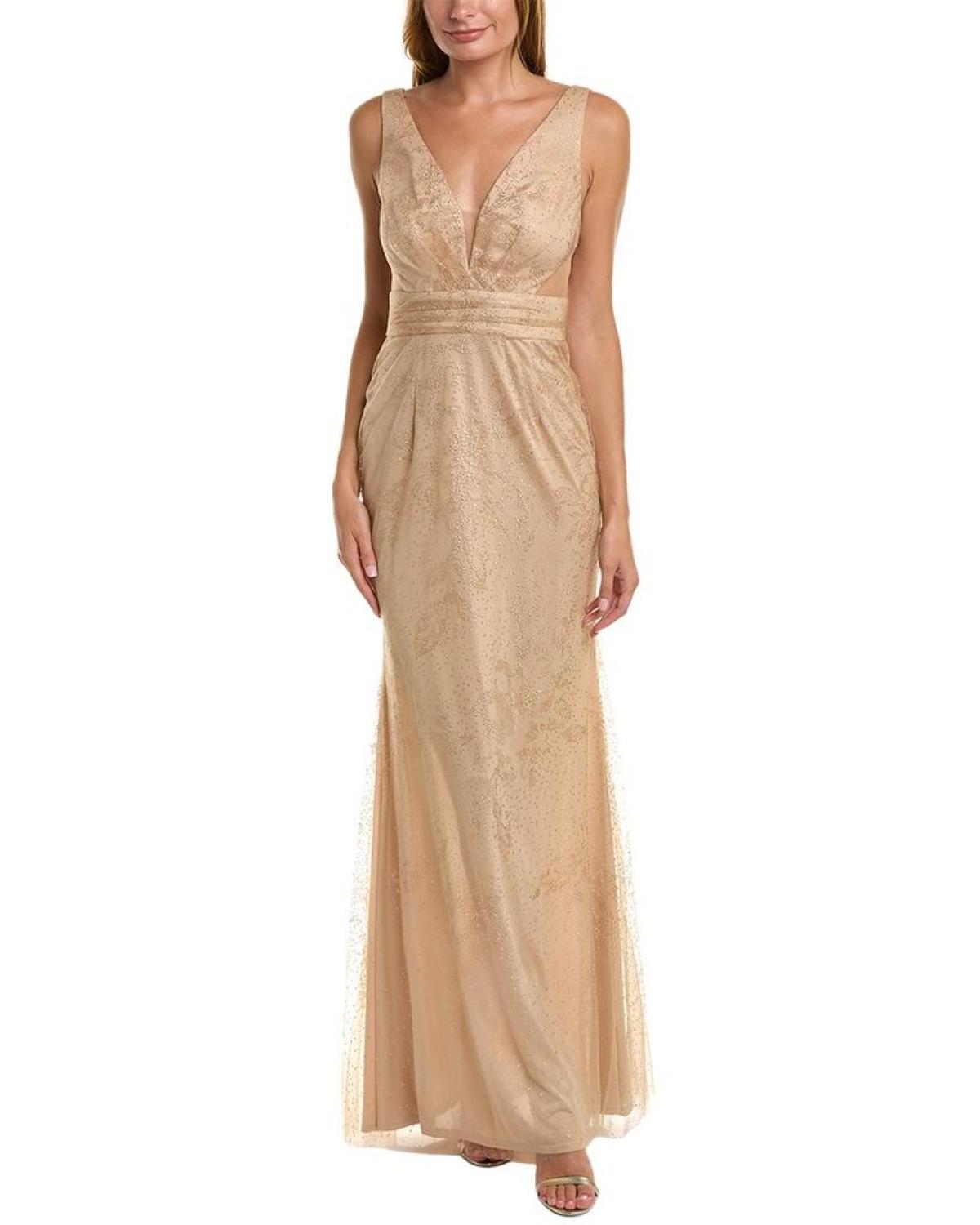 Marchesa Notte Glitter Gown