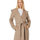 Belted Wool Wrap M121384Q73