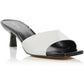 AMAL Womens Slide On Open Toe Slide Sandals