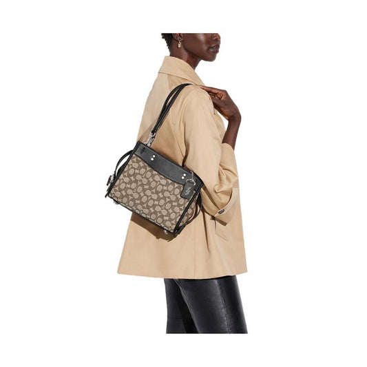 Rogue 25 in Signature Textile Jacquard Satchel Bag