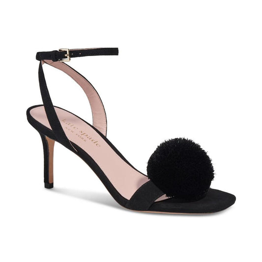 Women's Amour Pom Pom Ankle-Strap Dress Sandals