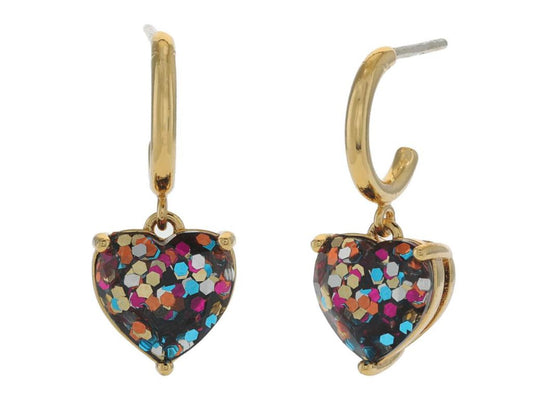 My Love Heart Huggies Earrings