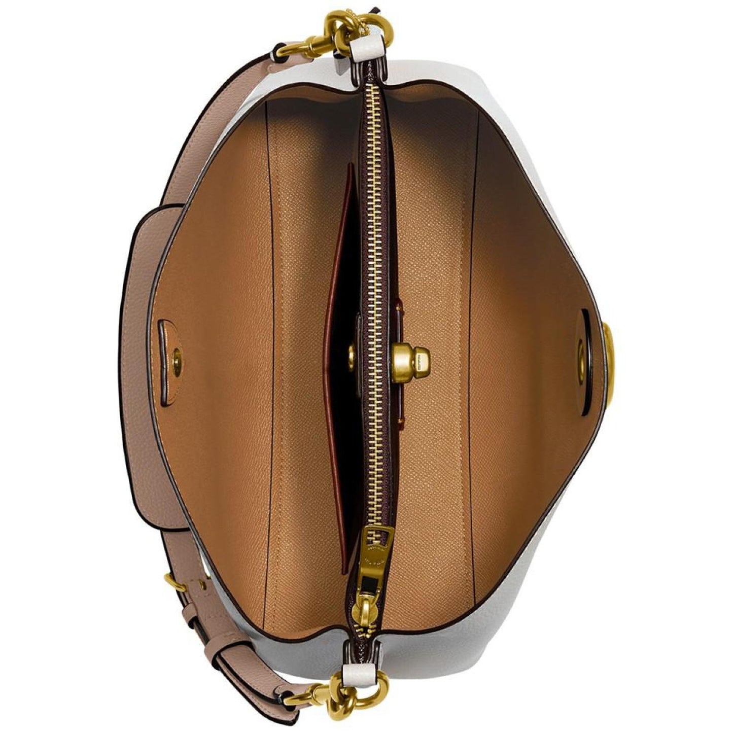 Pebble Leather Willow Shoulder Bag with Convertible Straps