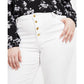 Plus Size Rolled-Hem Skinny Jeans
