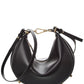 FENDI Fendigraphy Mini Leather Hobo Bag