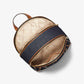 Brooklyn Medium Denim and Leather Backpack