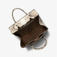 Campbell Medium Python Embossed Leather Satchel