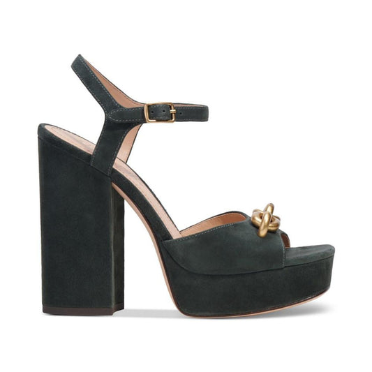 Women's Nicolette Chain-Trimmed Platform Sandals