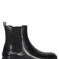 Michael Michael Kors Logo Embossed Chelsea Boots