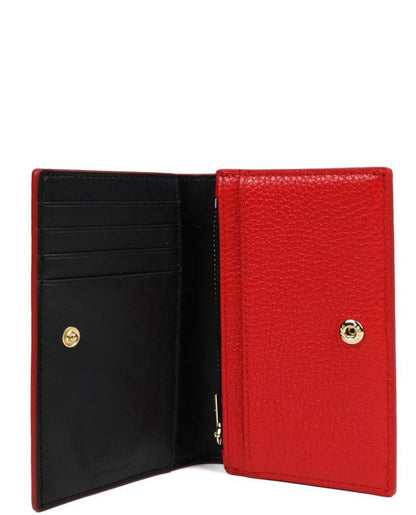 Marc Jacobs Logo Embossed Small Bifold Wallet