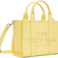 Yellow 'The Leather Small Tote Bag' Tote