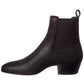 Saint Laurent Cole 45 Leather Boot