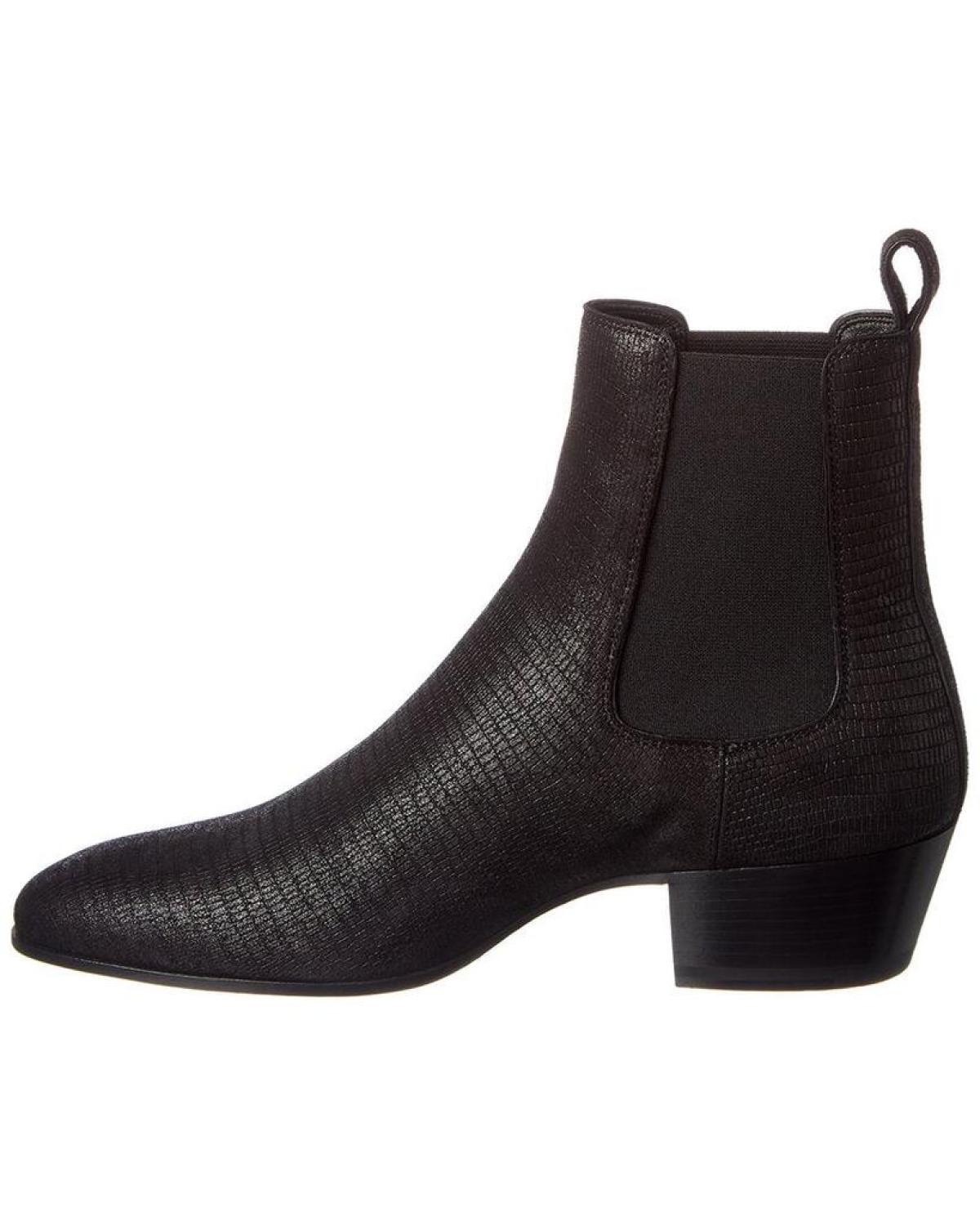Saint Laurent Cole 45 Leather Boot