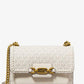 Heather Large Logo Shoulder Bag