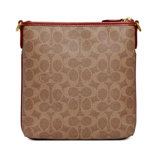 Signature Coated Canvas Kitt Crossbody